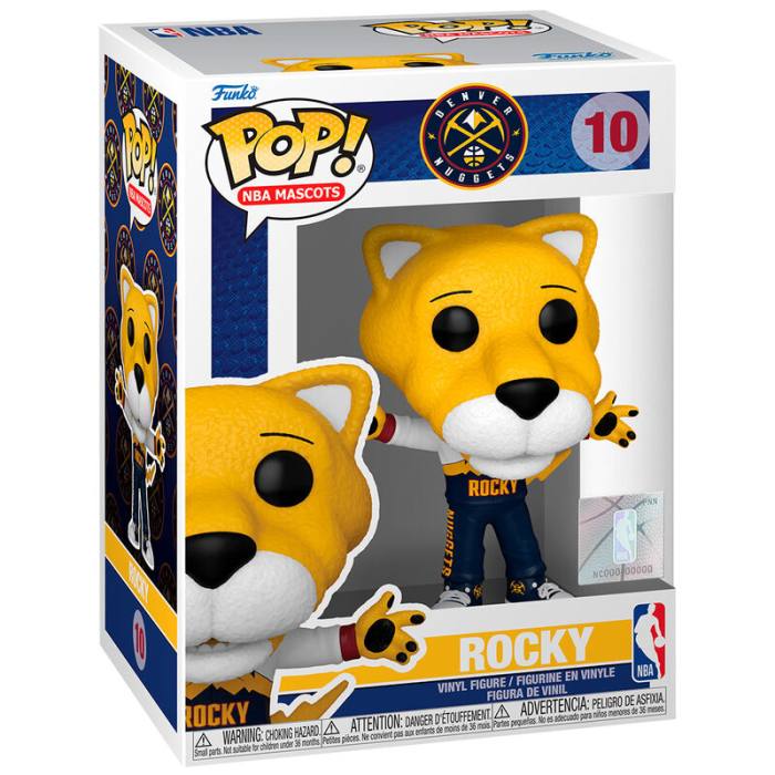 POP figure NBA Denver Nuggets Rocky 61268