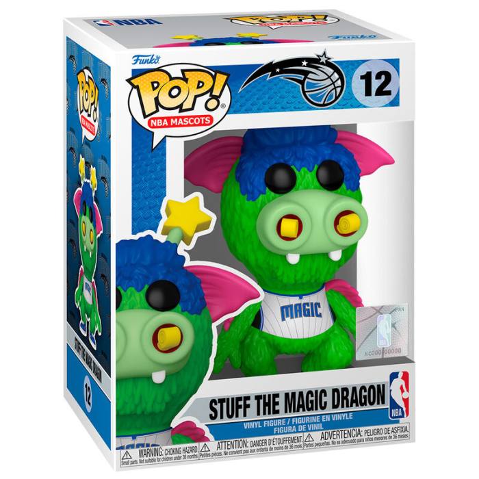 POP figure NBA Orlando Stuff the Magic Dragon 61272