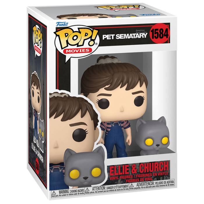 POP figure Pet Sematary Ellie & Church 61986