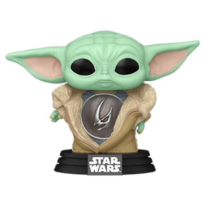 POP figure Star Wars The Mandalorian Din Grogu with Armor 61444