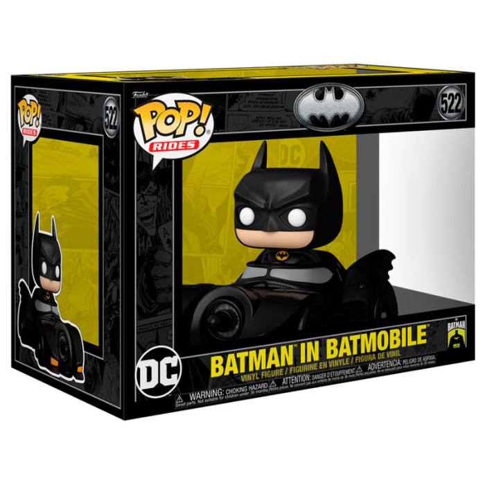 POP figure Rides Deluxe DC Comics Batman in Batmobile 61952