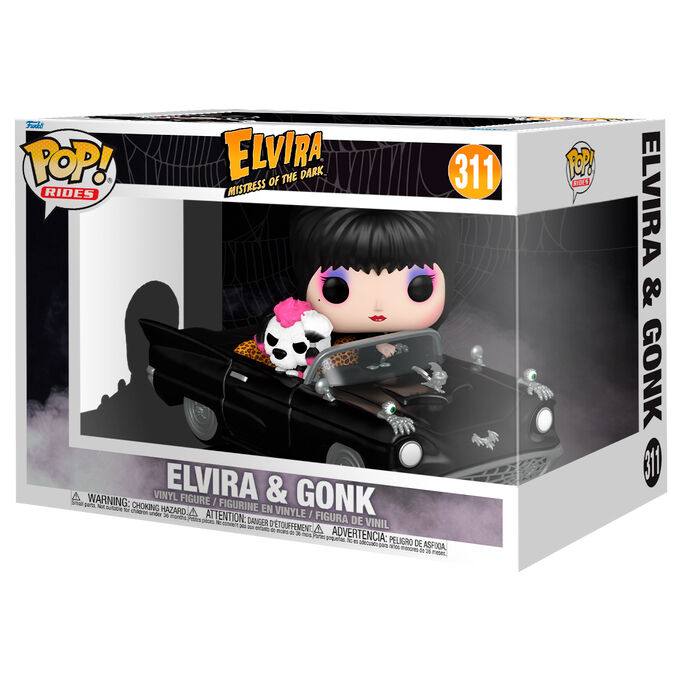 POP figure Rides Deluxe Elvira Mistress of the Dark Elvira & Gonk 61954