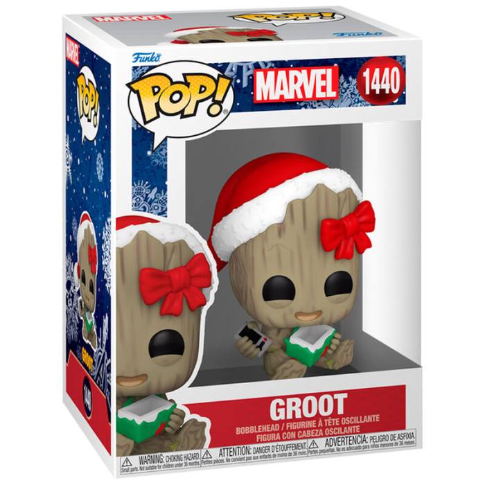 POP figure Marvel Groot with Present 61479