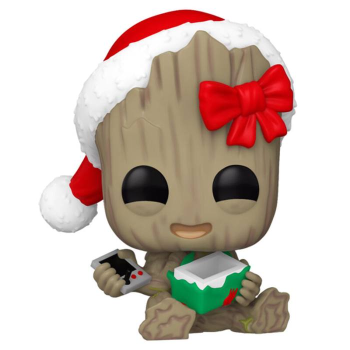 POP figure Marvel Groot with Present 61480