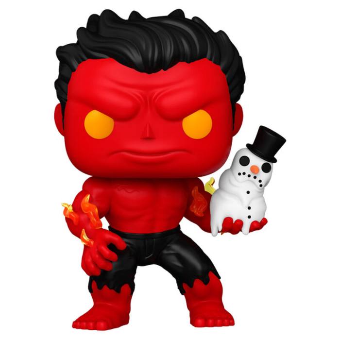 POP figure Marvel Red Hulk with Snowman 61482