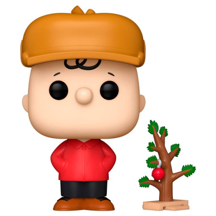 POP figure Peanuts Charlie Brown with Tree 61455