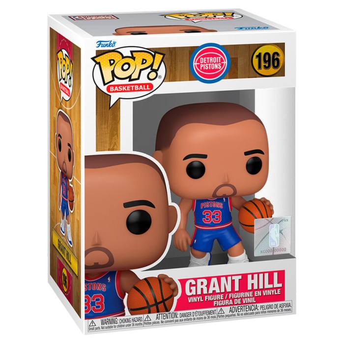 POP figure NBA Detroit Pistons Grant Hill 61289