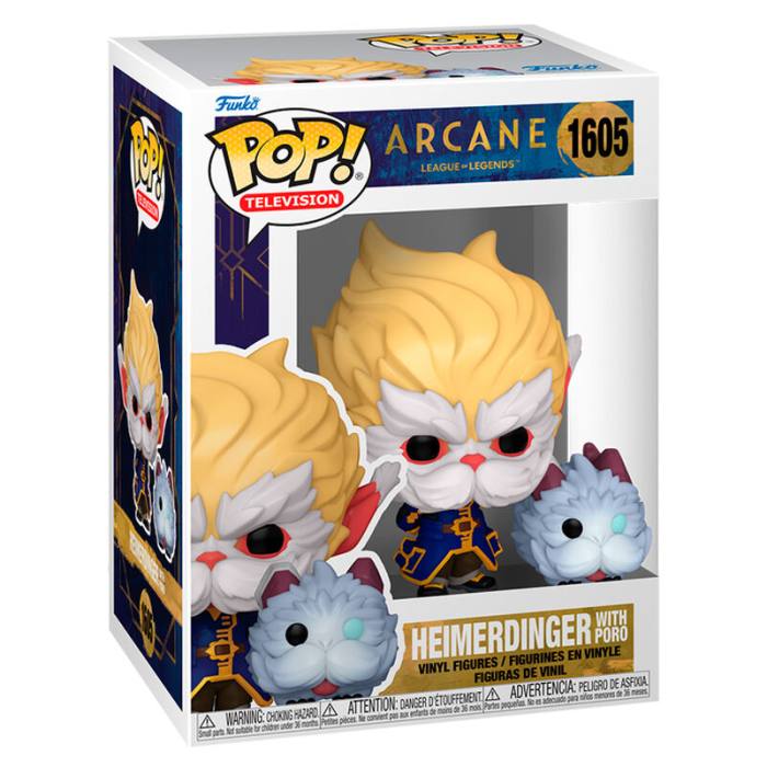 POP figure League of Legends Arcane Heimerdinger with Poro 61617