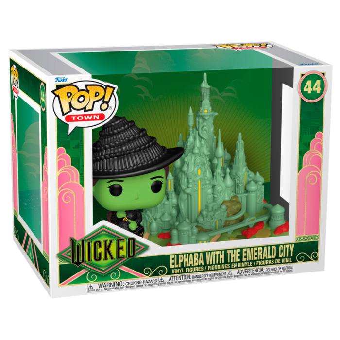 POP figure Town Wicked Elphaba with the Emerald City 61349