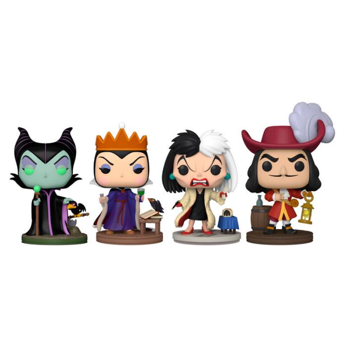 POP pack 4 figures Disney Villains 61112