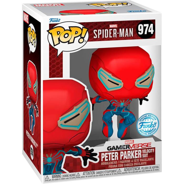 POP figure Marvel Spider-Man Peter Parker Exclusive 61019