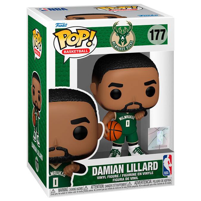 POP figure NBA Milwukee Buck Damian Lillard 62681
