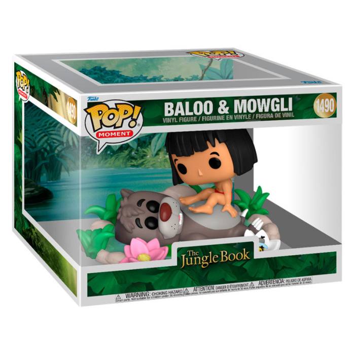 POP figure Moment Disney El Libro de la Selva Baloo & Mowgli 62028