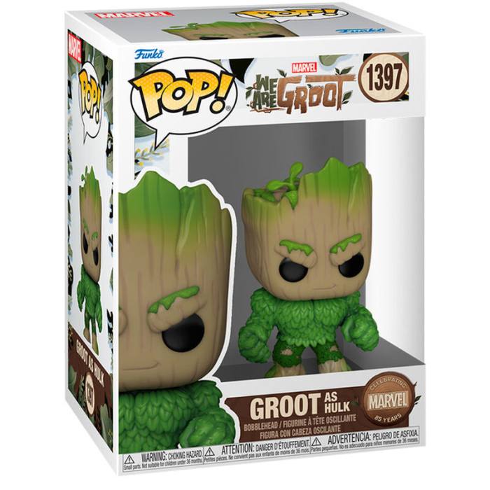 POP figure Marvel We Are Groot - Groot as Hulk 62369