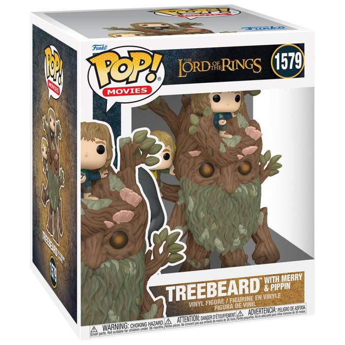 POP figure Super The Lord of the Rings Treebeard with Merry & Pippin 62048