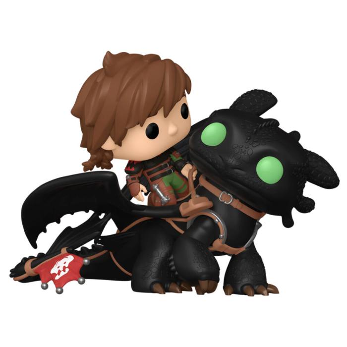 POP figure Rides Deluxe How to Train Your Dragon 2 Hiccup with Toothless 62298