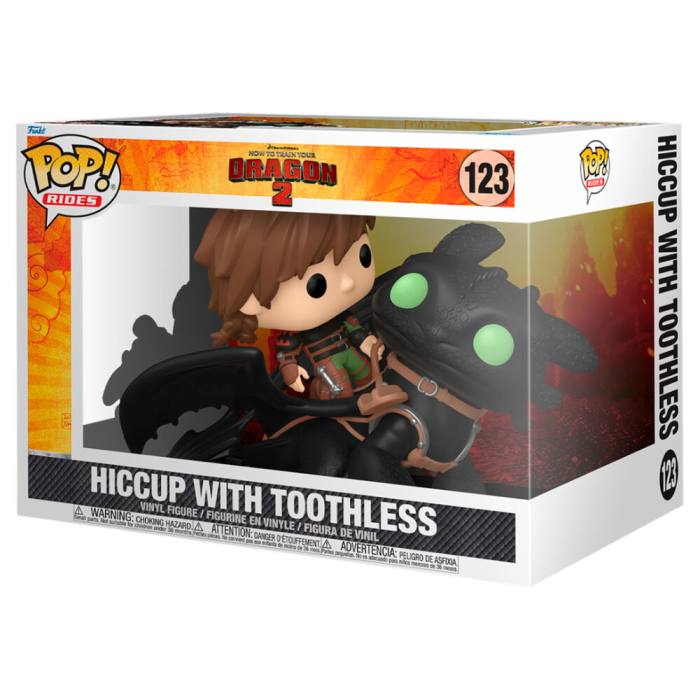 POP figure Rides Deluxe How to Train Your Dragon 2 Hiccup with Toothless 62299