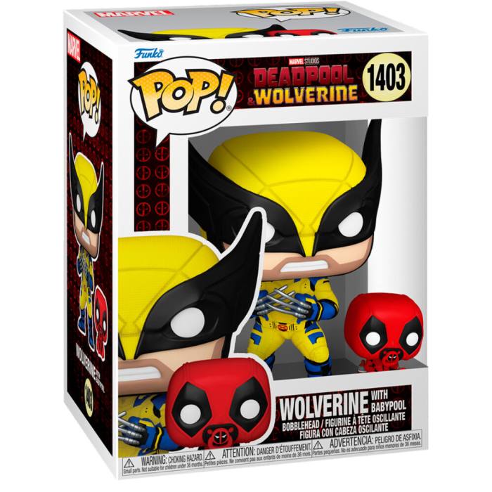 POP figure Marvel Deadpool & Wolverine - Wolverine with Babypool 62480