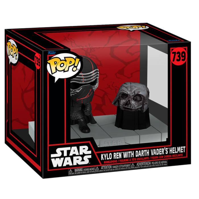 POP figure Deluxe Star Wars Kylo Ren with Darth Vader Helmet 62015