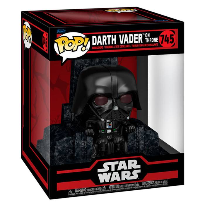 POP figure Deluxe Star Wars Darth Vader on Throne 62005