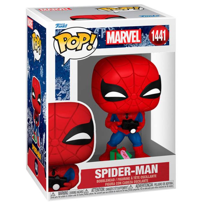 POP figure Marvel Spider-Man with Gift 62617