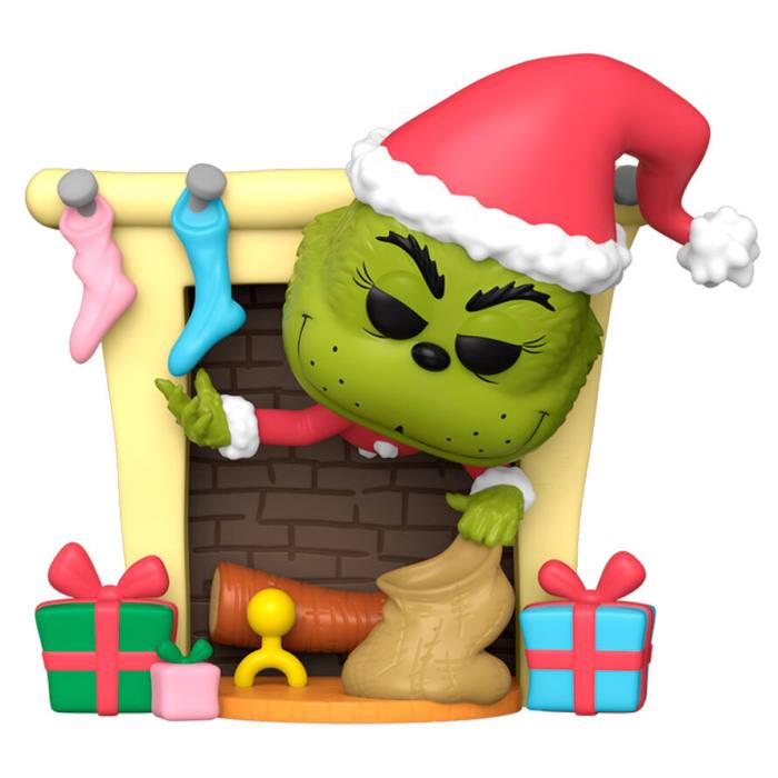 POP figure Deluxe The Grinch with Bag 62186
