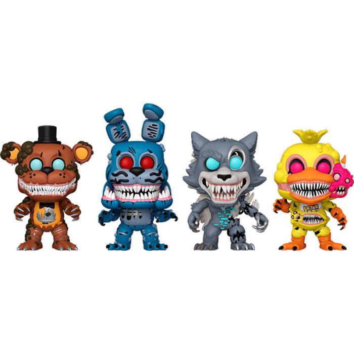 POP pack 4 figures Five Nights at Freddys Exclusive 62513