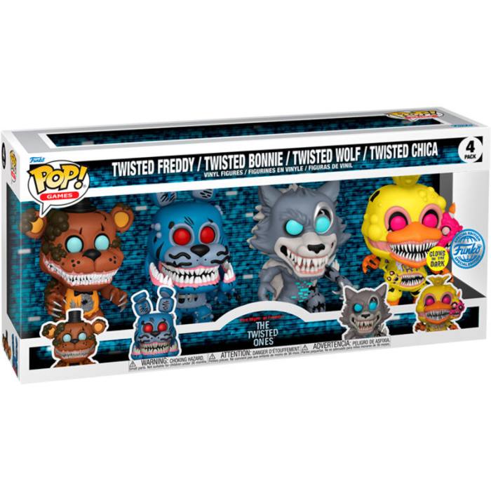 POP pack 4 figures Five Nights at Freddys Exclusive 62514