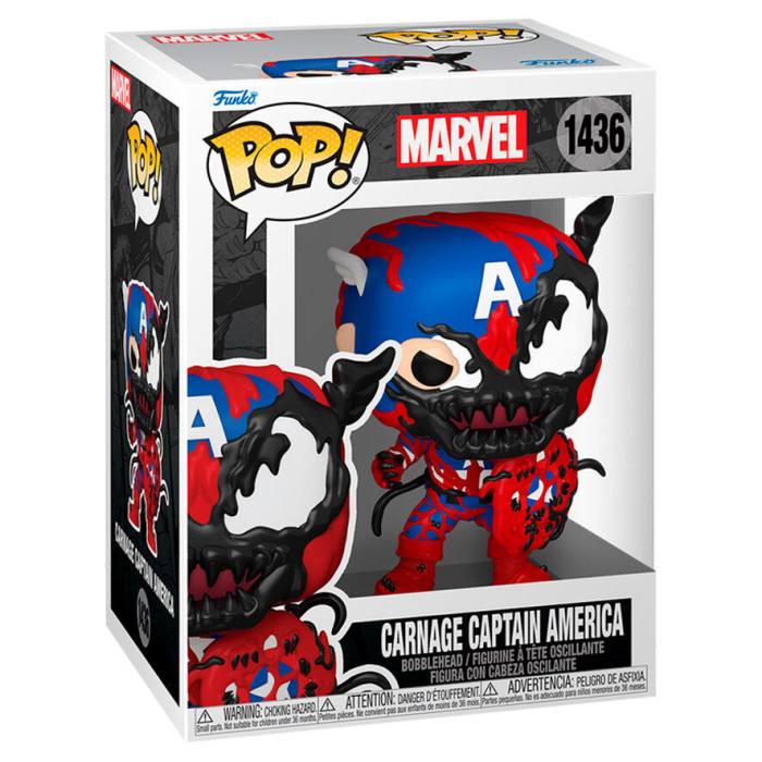 POP figure Marvel Carnage Captain America 62526