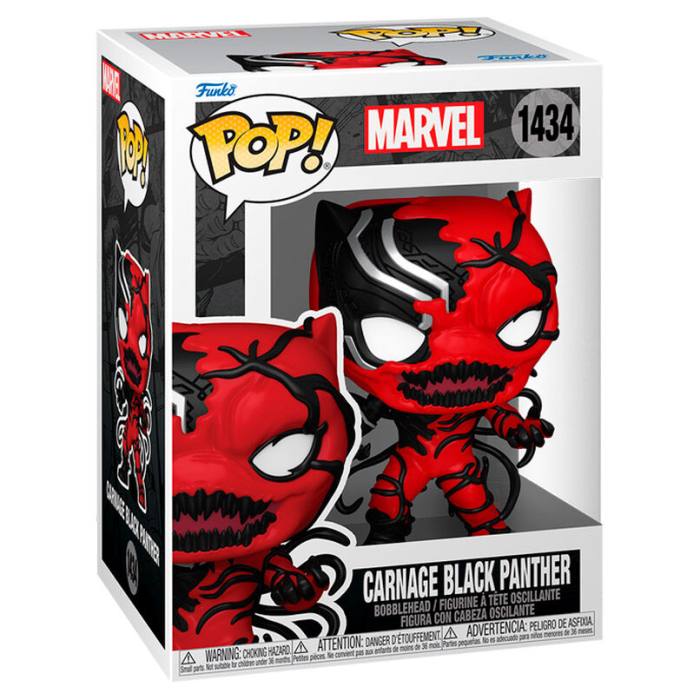 POP figure Marvel Carnage Black Panther 62524
