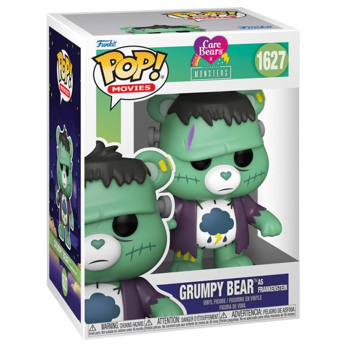 POP figure Care Bears x Monsters Grumpy Bear Frankenstein 62394