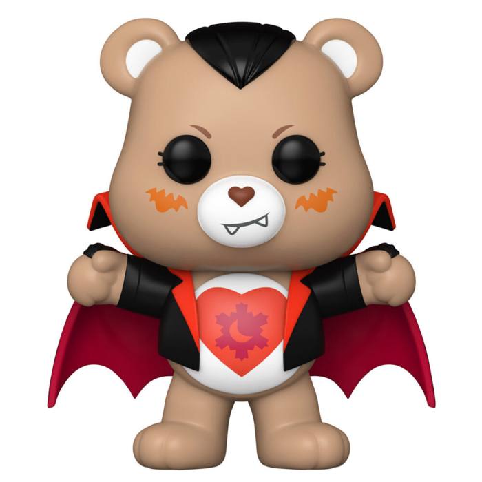 POP figure Care Bears x Monsters Tender Heart Bear as Dracula 62399