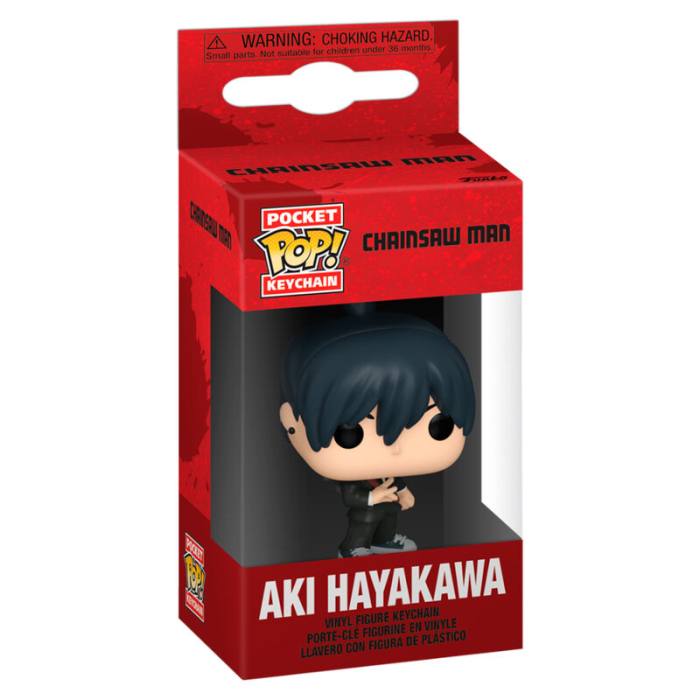 Pocket POP Keychain Chainsaw Man Aki Hayakawa 62922