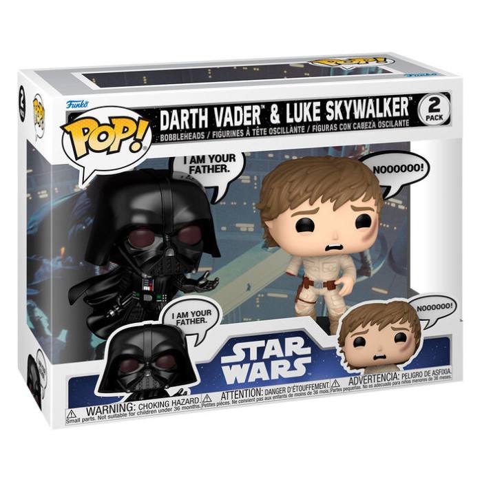 POP pack 2 figures Star Wars Darth Vader & Luke Skywalker 62868