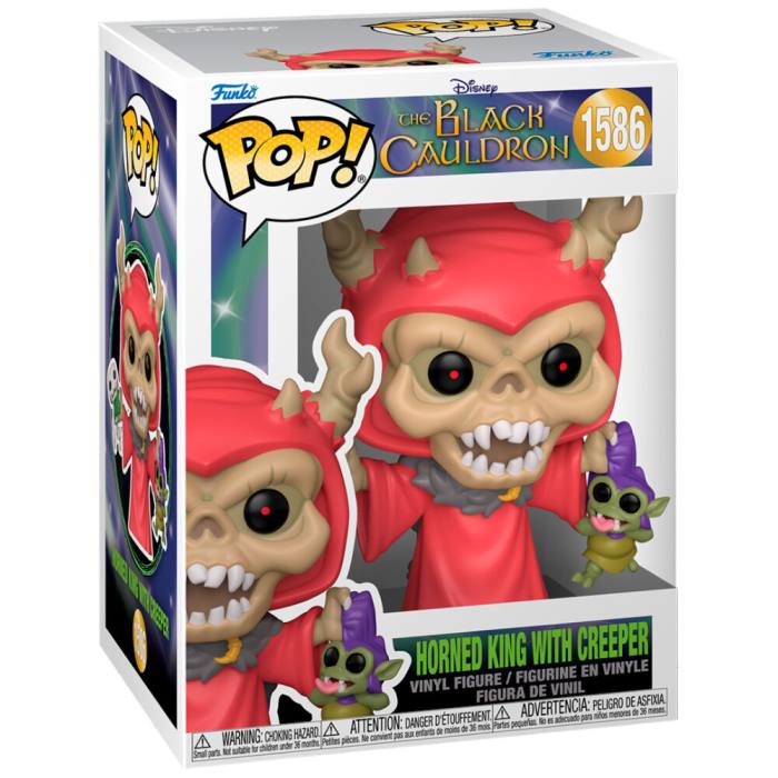 POP figure Disney The Black Cauldron Horned King With Creeper 62873