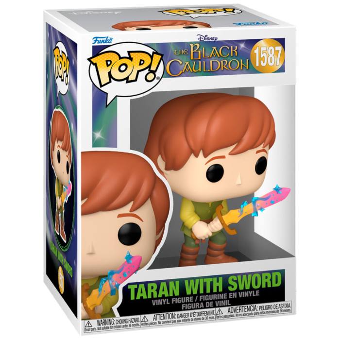 POP figure Disney The Black Cauldron Taran With Sword 62874