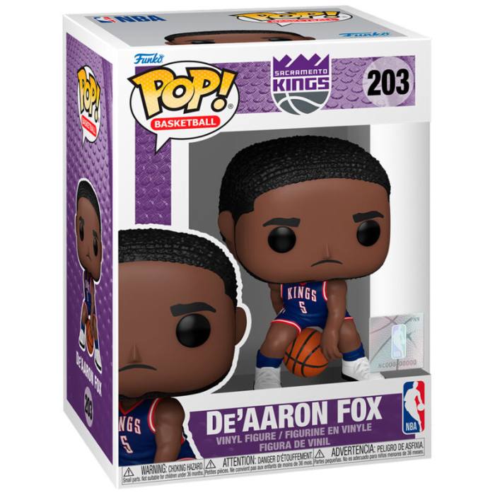 POP figure NBA Sacramento Kings De Aaron Fox 63212