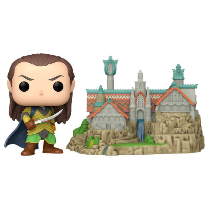 POP figure Town The Lord of the Rings Lord Elrond with Rivendell 63131