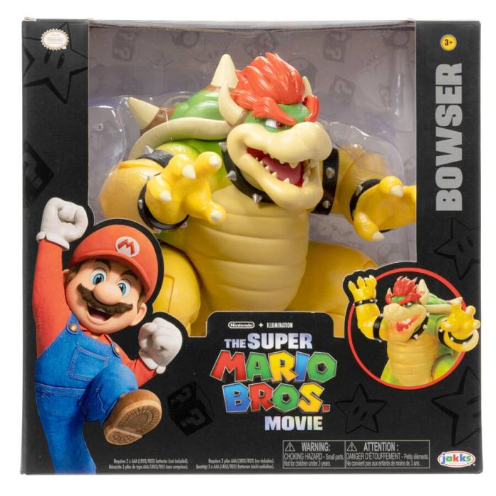 Super Mario Bros Bowser figure 17,5cm 64914