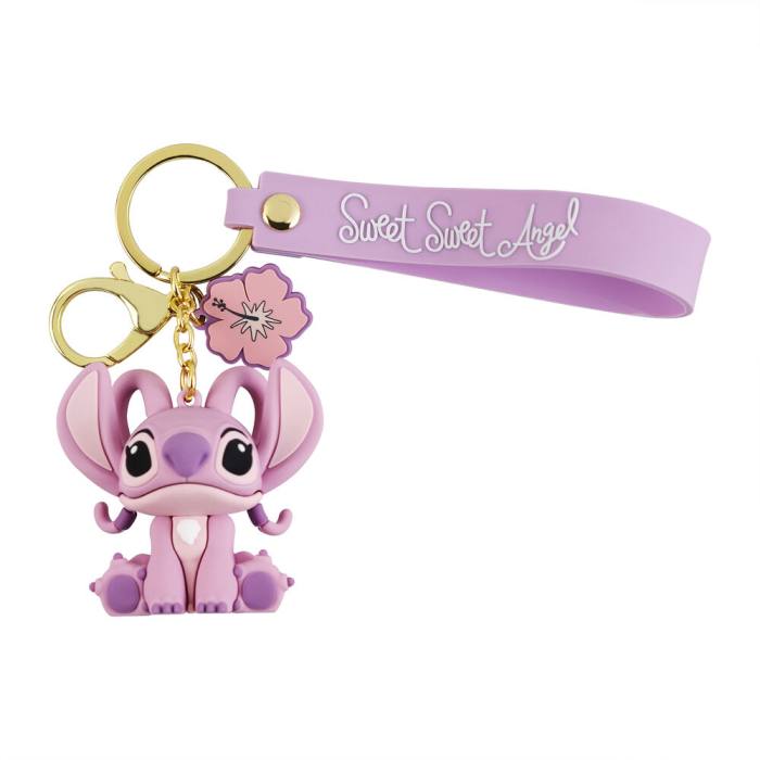 Disney Stitch Angel keychain 64378