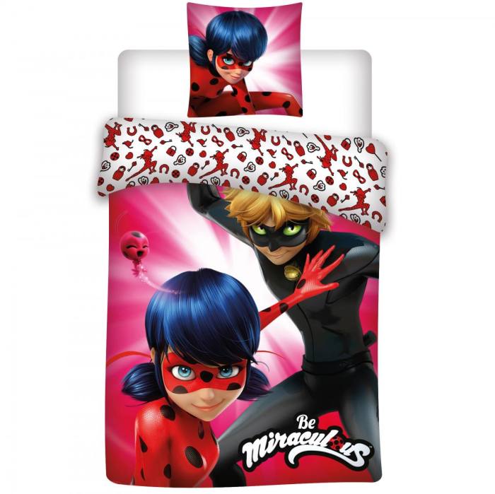 Miraculus Ladybug Jump posteljnina 65670