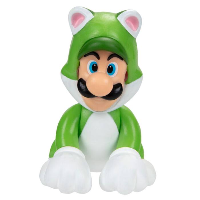Nintendo Super Mario Cat Luigi figure 6,5cm 65203